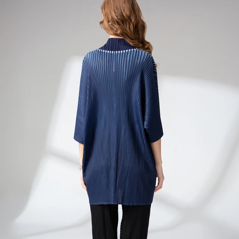 Женские комплекты с принтом Changpleat плиссированные эластичные облегающие