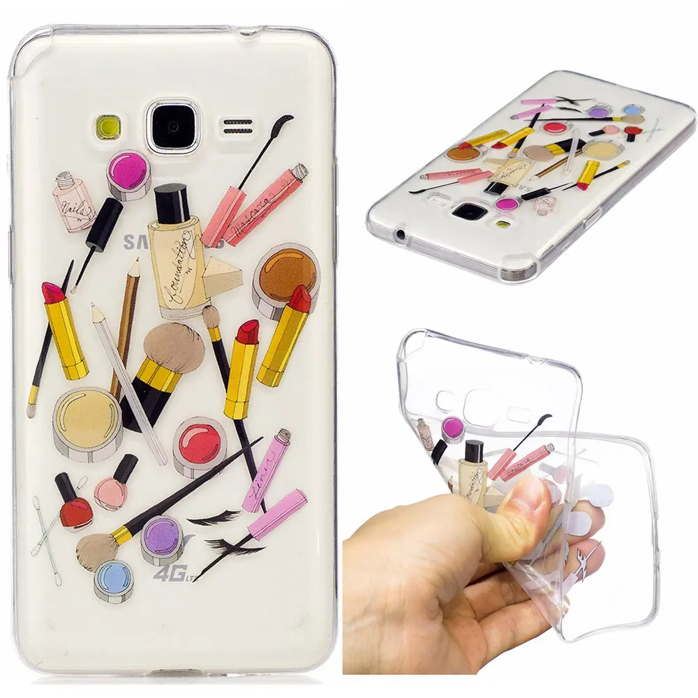 Подходящий чехол для Samsung Galaxy Grand Prime G531 H DS G531H G531F SM-G531H SM-G531F G531H/DS TPU Мягкий