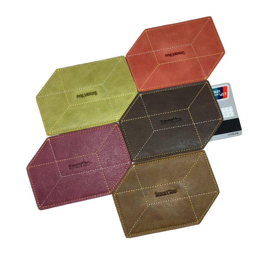 Держатель для банковских карт из натуральной кожи 3d держатель дизайнерский