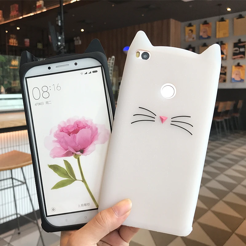 Милый 3D Блестящий бородатый чехол для Xiaomi Mi Max/Mi Max 2 мягкий силиконовый с