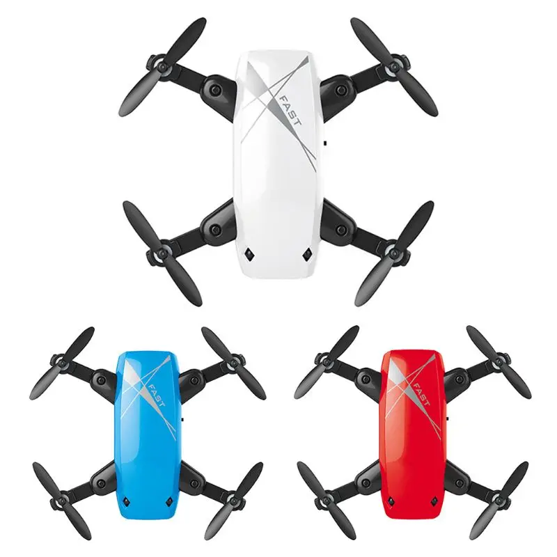 S9HW мини Радиоуправляемый Дрон с камерой 0.3MP Квадрокоптер WiFi FPV Микро Карманный Детский Рождественский подарок игрушка