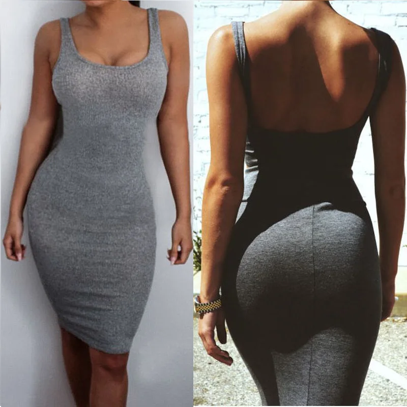 Sleeveless Hot Sale Fashion Dress Women Sexy Looking Two Colors Strapless Off The shoulder Female Elastic Solid Casual Summer |