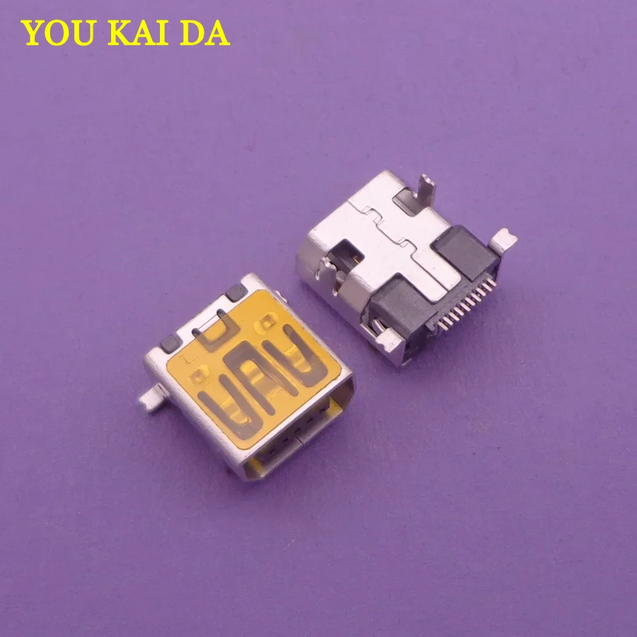 50 шт./лот 10 pin Micro mini usb Разъем гнездо для зарядки порт подходит MP3 MP4 MP5 телефона