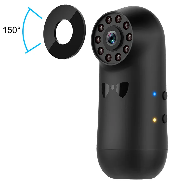 1080P Микро WiFi камера видеокамера 1080P широкоугольный объектив экшн ночное видение маленький рекордер мини видеокамера Поддержка 128 ГБ TF Карта - Цвет: 1080P