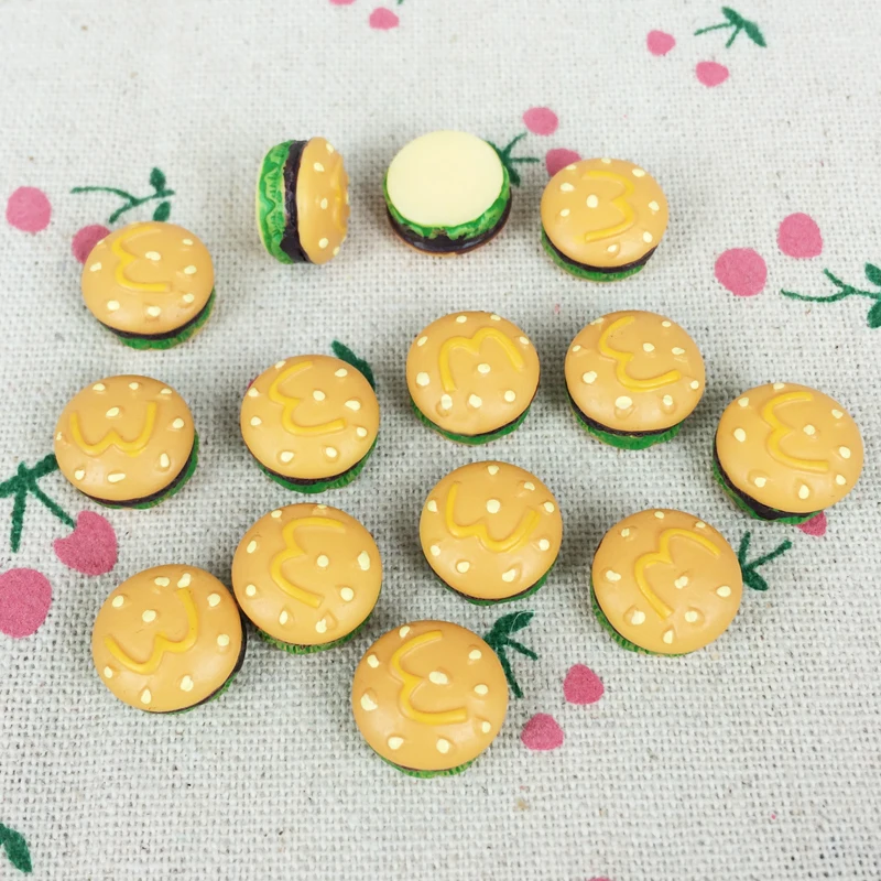 10 шт. кавайные кабошоны из смолы с плоской задней стороной искусственные