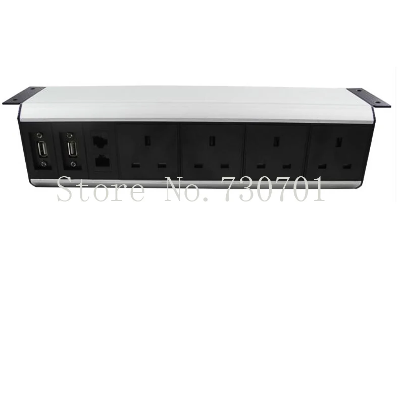 Под настольным креплением алюминиевая VGA USB HDMI розетка multipin kempinski lightweighting