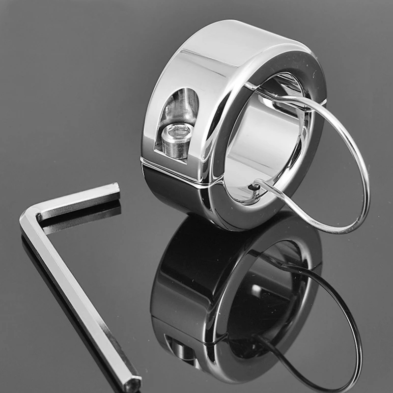 Металлическая подвеска в виде мошонки для яичек растягивающееся кольцо фиксации