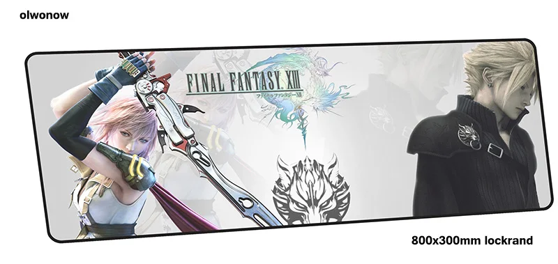 Final fantasy коврик для мыши 80x30 см Лидер продаж игровой коврик для мыши большой геймерский коврик популярный компьютерный стол padmouse клавиатура большой игровой коврик - Цвет: design 4