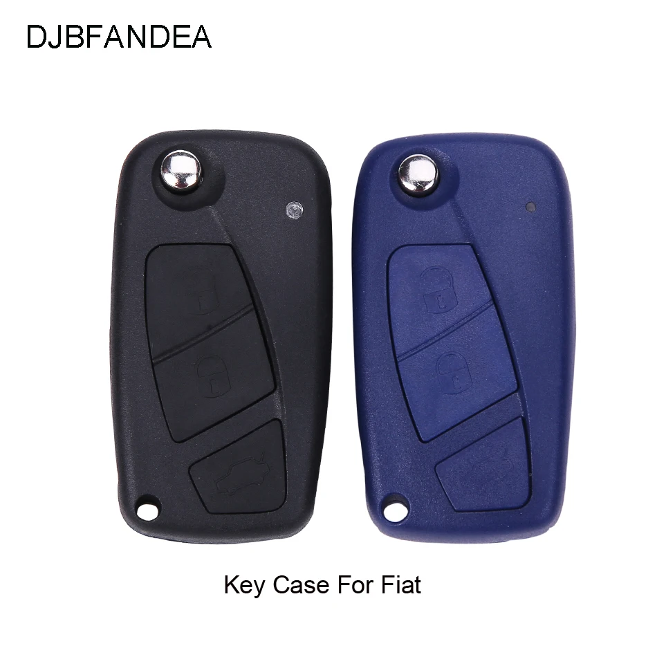 DJBFANDEA 3 кнопки Чехол для автомобильного ключа чехол FIAT Punto Ducato Stilo Panda Idea Doblo Bravo Key