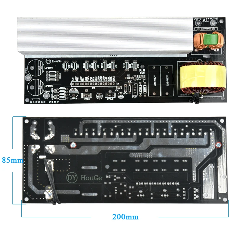 Инвертор синусоидальной волны SUNYIMA 2000 Вт с радиаторами