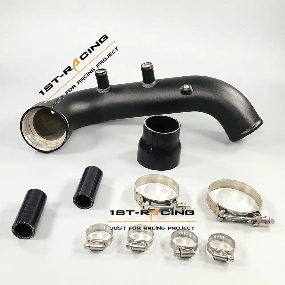 Воздухозаборная турбо труба и черная фотография для BMW N54 E88 E90 E92 135i 335i 08 10|Привод