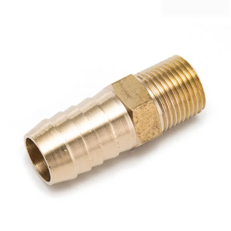 Латунный фитинг муфта 5/8 &quotшланг ID x 3/8&quot Мужской NPT Топливный Газ Вода |