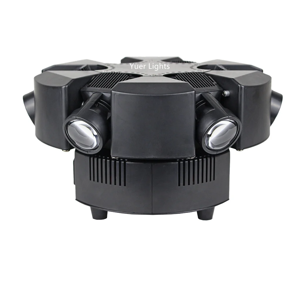 8Pcs Smart Beam 6X10W RGBW 4IN1 LED Moving Head Lights DMX 17/38 Channels Professional Stage Light Dj Shows Equipments | Лампы и