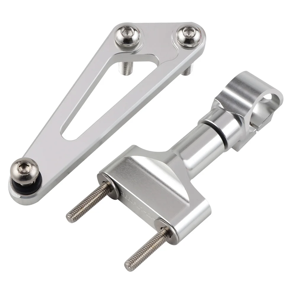 NICECNC рулевое Крепление амортизатора стабилизатор демпфер Кронштейн Поддержка для Honda CB600F Hornet CB 600F 600 F 2007-2013 - Цвет: mount SL