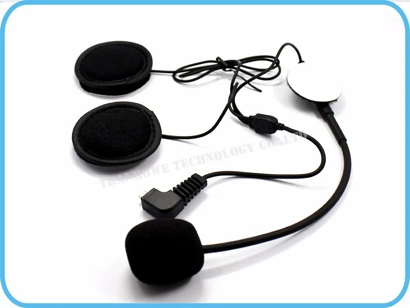 2 шт 1000 M домофон Bluetooth шлем для мотоцикла, байка Спортивная гарнитура домофон с функцией FM