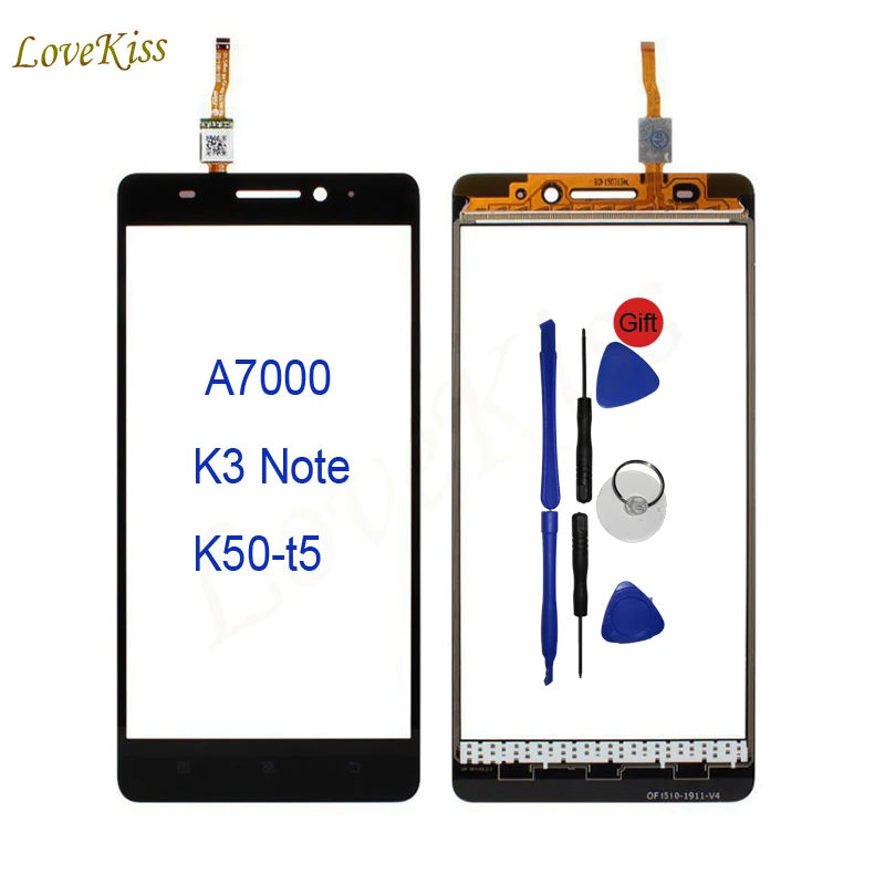 Сенсорный экран для телефона дигитайзер сенсор Lenovo A7000 K3 Note K50 t5 5 &quot сенсорная