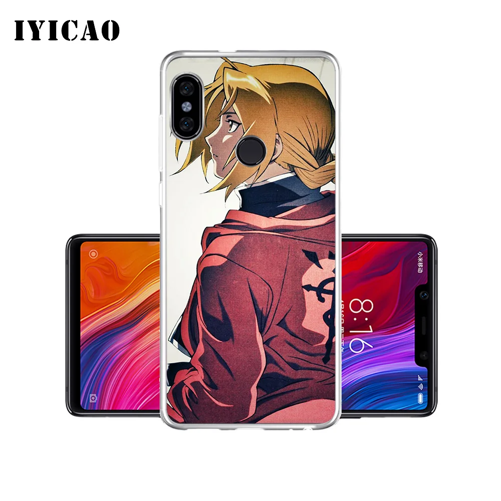 Металлический Алхимик IYICAO мягкий силиконовый чехол для телефона Xiaomi Mi 9 8 SE 6 A1 A2 Lite