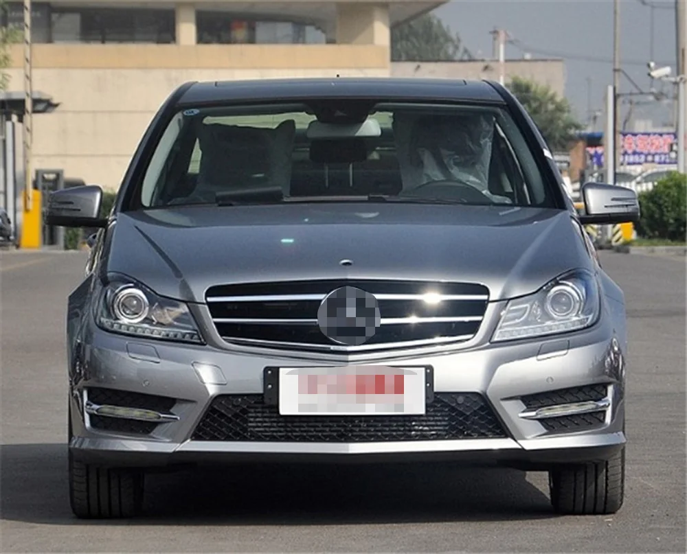 Для Mercedes-Benz W204 C180 C200 C260 2011 2012 2013 Автомобильные фары прозрачные линзы Авто оболочка Крышка