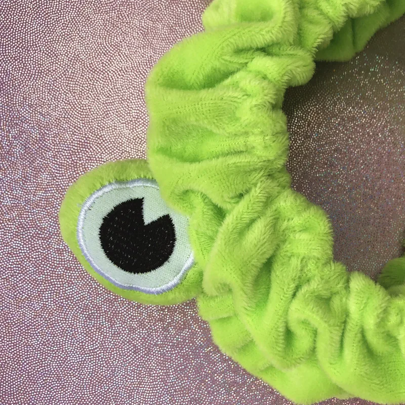 Cute Funny frog hair elastic wide-brimmed animal accessories | Hair Ties