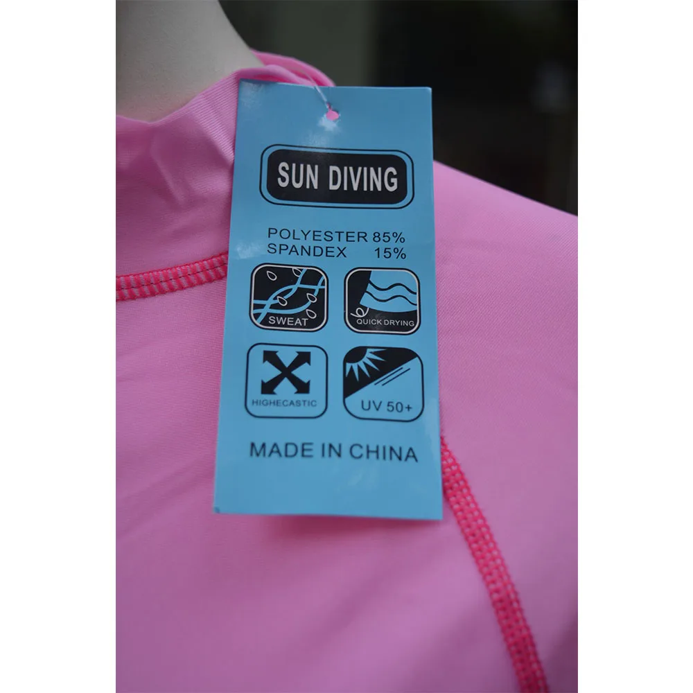 Дропшиппинг женский купальник UPF50 + Rashguard с длинными рукавами одежда для серфинга