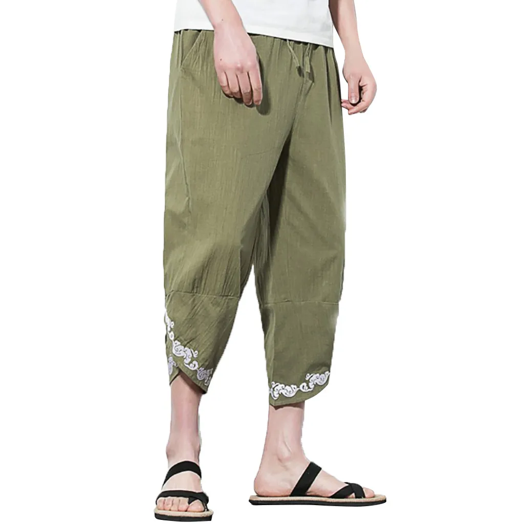 2019 новые летние мужские повседневные штаны-шаровары удобные штаны для пробежек