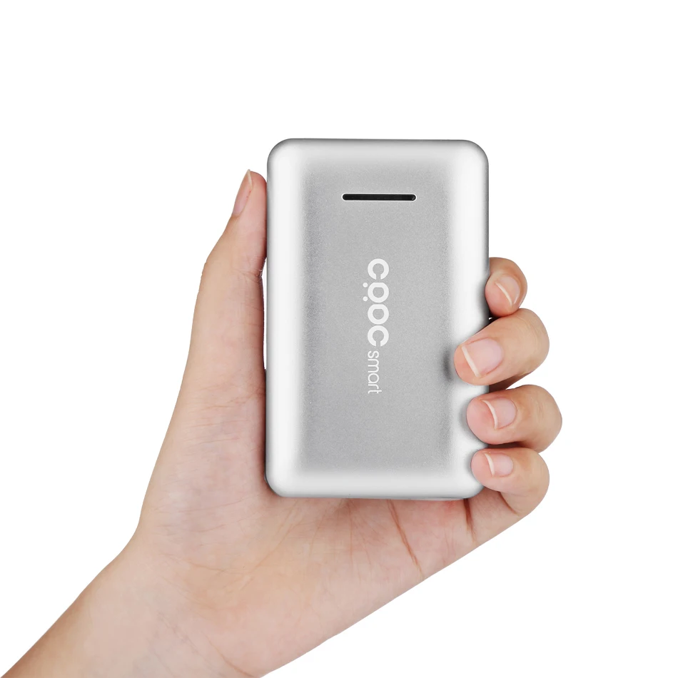 Crdc мини Мощность Bank 10000 мАч Dual USB Портативный Зарядное устройство Внешний Батарея