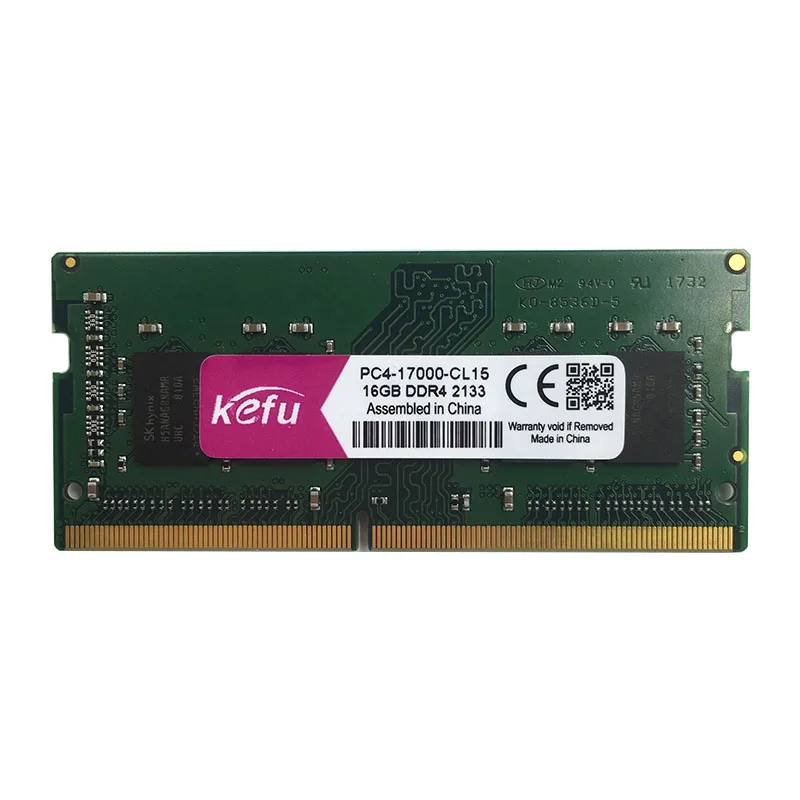 Память для ноутбука KEFU DDR4 4 ГБ 8 16 PC4 17000 2133 МГц ОЗУ sodimm memoria ddr4 4G 8G 16G 2133T|Оперативная