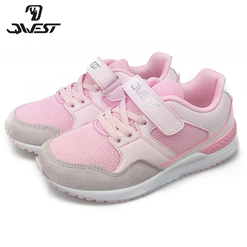 

FLAMINGO Spring New Arrival Orthotic Leather Insole Shoe Hook&Loop breathable girl sneaker Size 30-36 free shipping 91K-NQ-1261