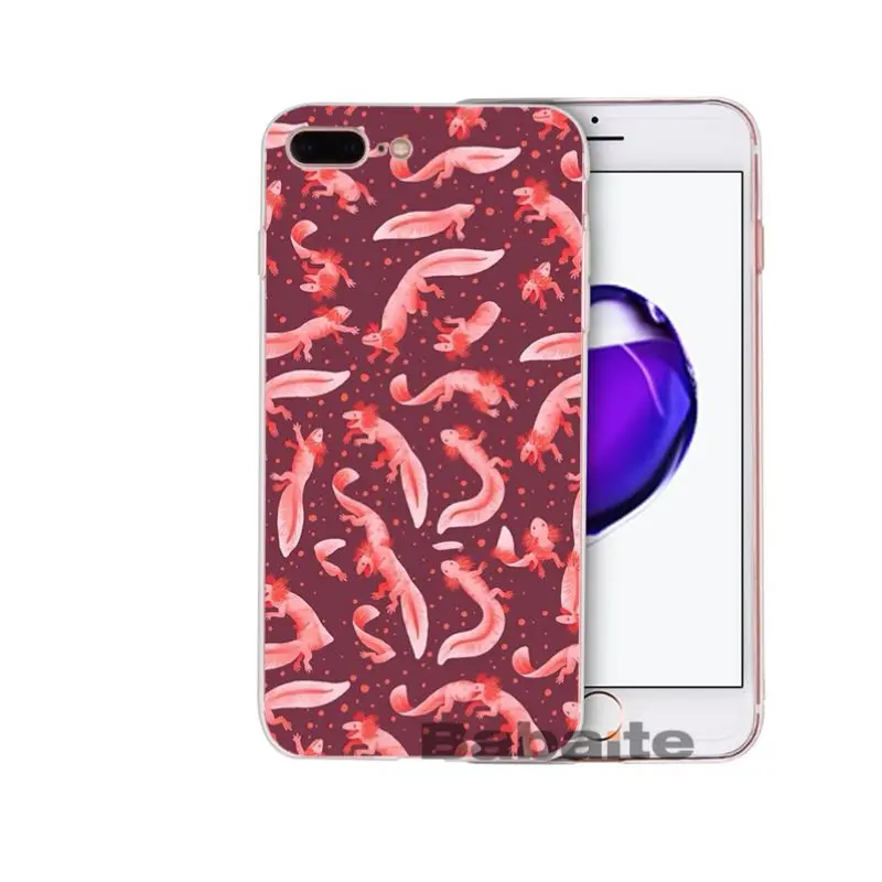 A3 Babaite Прозрачный чехол для телефона с милыми животными Axolotl для iPhone 8 7 6 6S Plus X XS MAX 5 5S SE XR Cellphones11 11pro 11promax - Цвет: A3