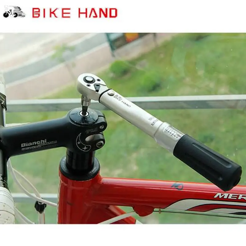Набор инструментов для ремонта велосипеда BIKEHAND динамометрический ключ