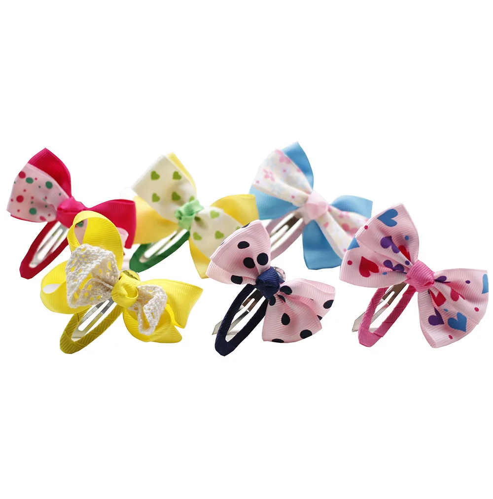 10 шт./лот заколки для волос зажим-бабочка детский зажим повязка на голову девочек