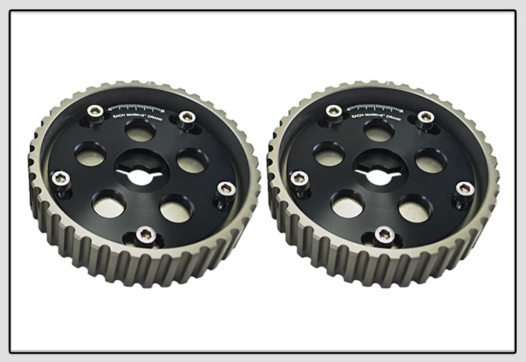Hypertune-(одна пара) Регулируемый кулачковый шкив cam Gears Kit для Suzuki Swift GTI G13B(синий, красный, фиолетовый, черный) HT6543