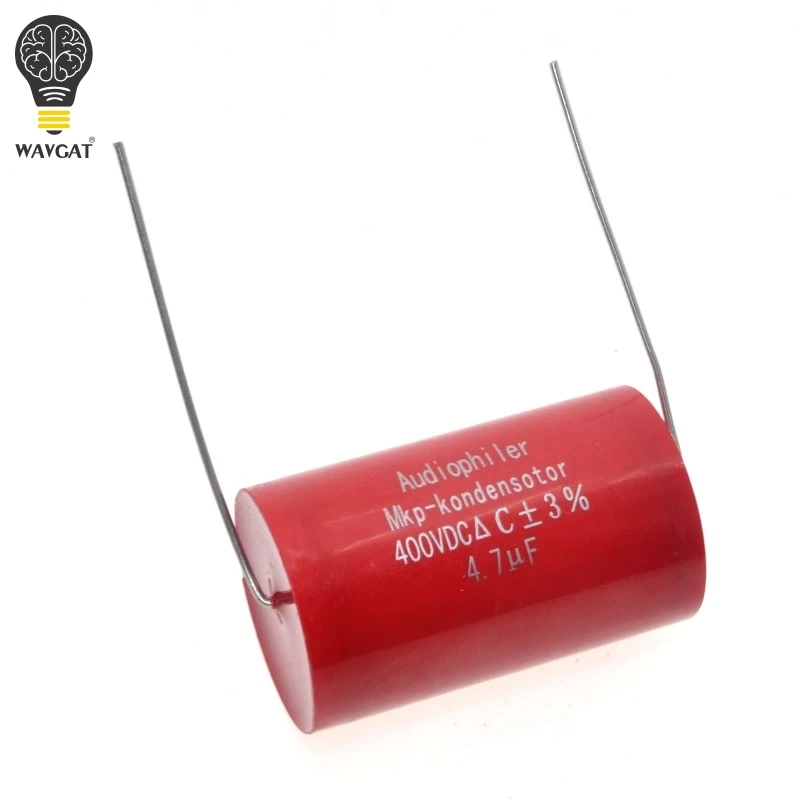 Бесплатная доставка 10 шт. Audiophiler Axial MKP 4 7 мкФ 400VDC HIFI DIY аудио класса конденсатор для