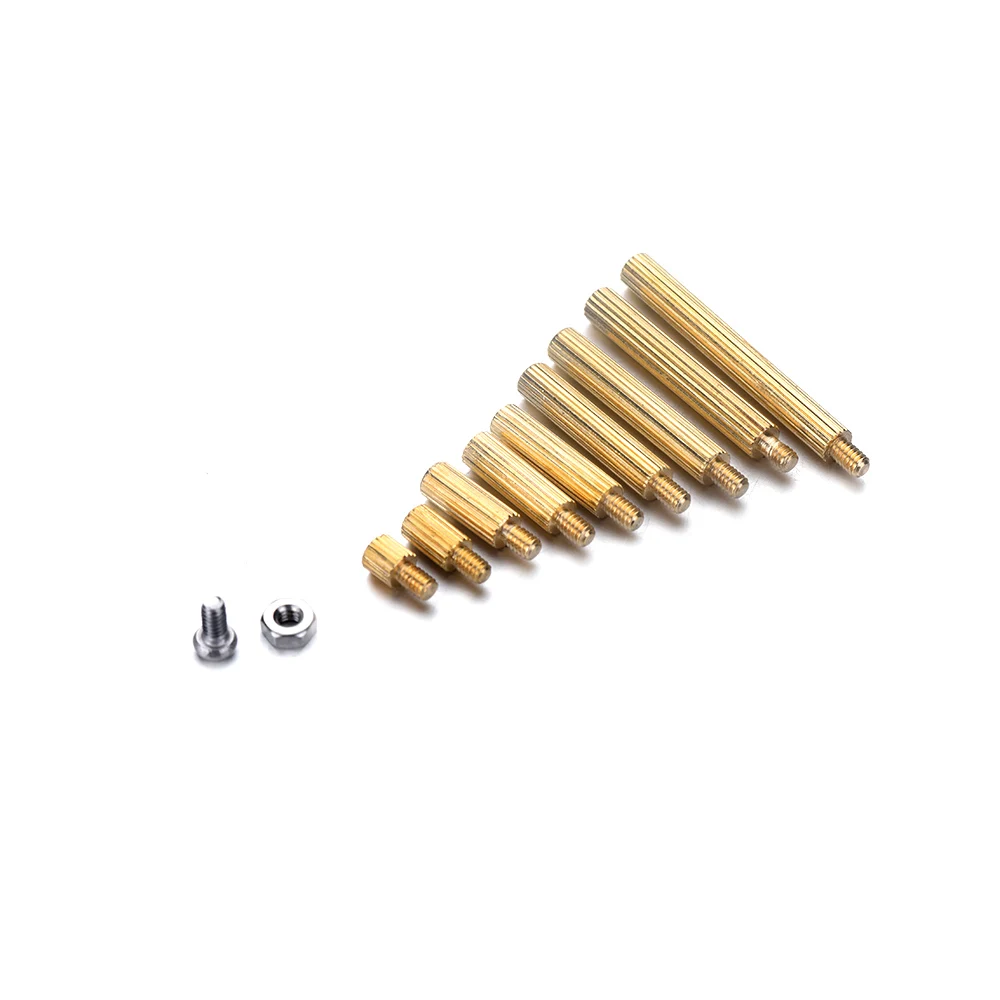 Wholesale 270Pcs/Set Brass M2 Screws &amp Nuts Set Spacer Standoffs Assortment For DIY Electronics Fastening Tools with Case |