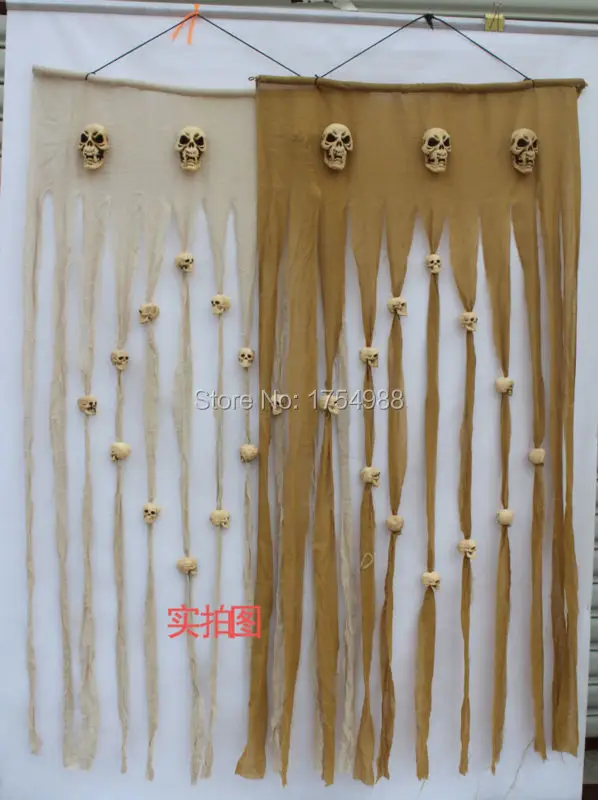 Страшный реквизит на Хэллоуин дом с привидениями номер камера для выхода Череп