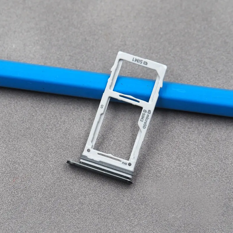 High quality sim tray For Samsung Galaxy S9 G960 G960F plus G965 G965F Single Dual Sim Card Tray Holder | Мобильные телефоны и