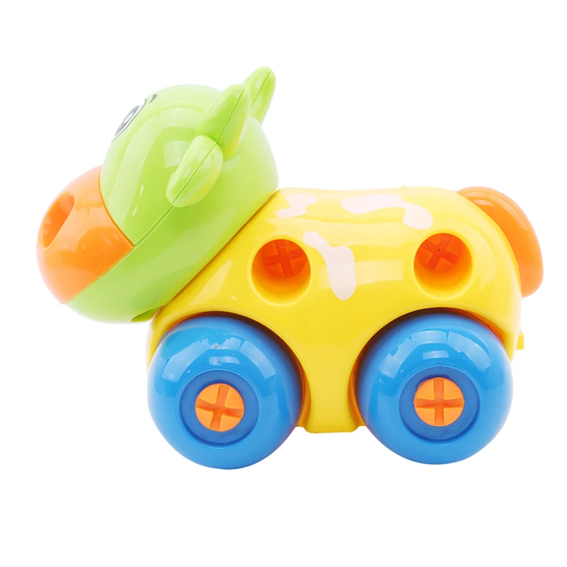 New Removable Screw Nut Combination Disassembly Cars Intellectual Development Of Children's Educational Toys Random Color | Игрушки и