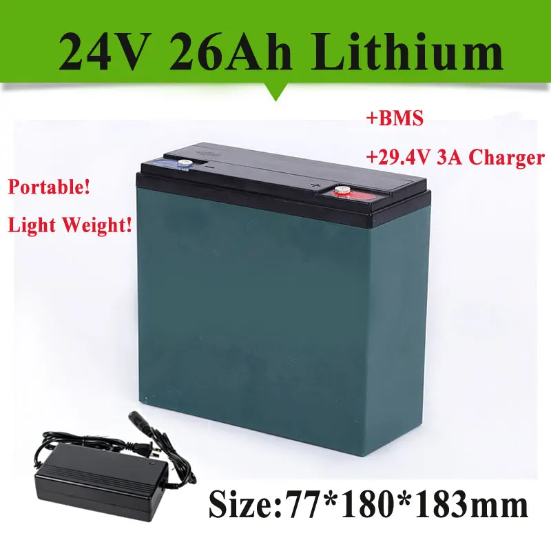 24V 26Ah литий-ионный аккумулятор для электрический скутер/350 W Детский