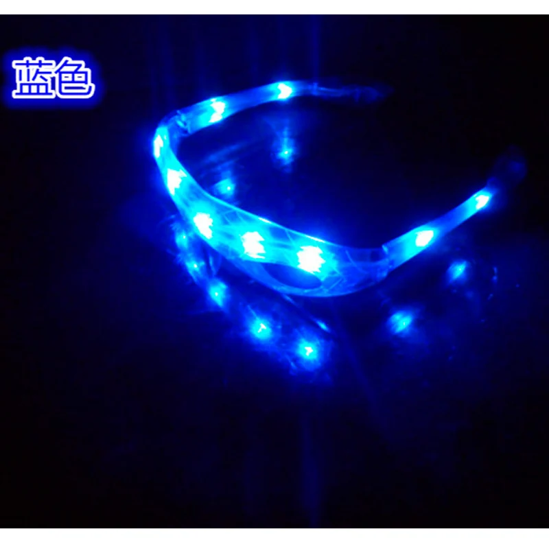 2018 Led Wedding Dress 20pcs/lot Luminous Spiderman Glasses Cool Flashing Glow In The Dark Colorful Toys For Children And Adult | Дом и сад