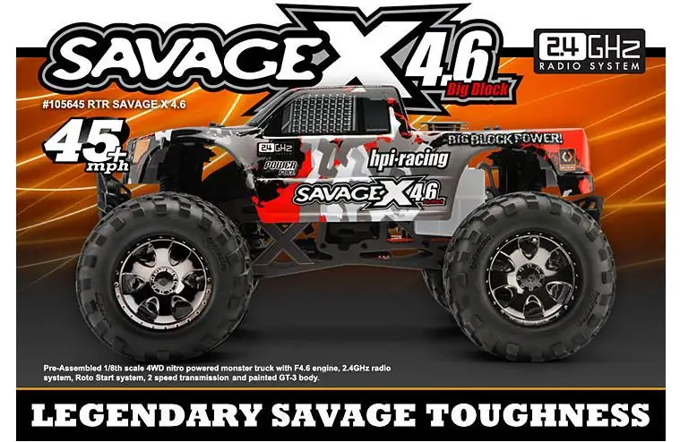 HPI SAVAGE Flux F4.6 K4.6 X/ss 4 6 Monter шины для грузовых автомобилей колеса GT2 SS hex14mm Hobao Нанда HSP