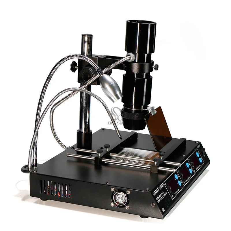 Паяльная станция 1000 А с паяльниками и подогревательной станцией - купить по