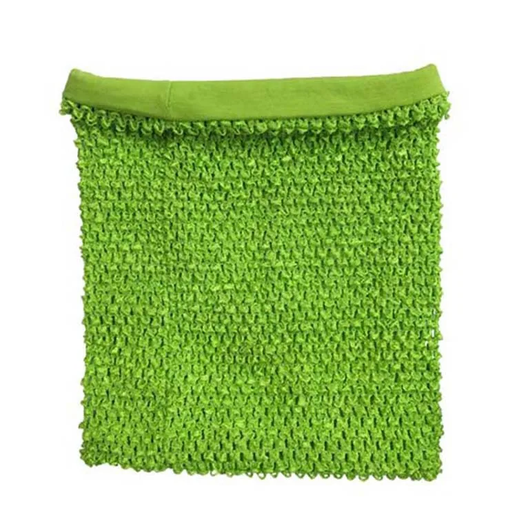 Green fruit 1 шт., 10x12 дюймов, с подкладкой, вязаная крючком, юбка-пачка, эластичная ткань, на груди, юбка-пачка, мягкая, для свадьбы, дня рождения, вечеринки, для детей - Цвет: Green fruit