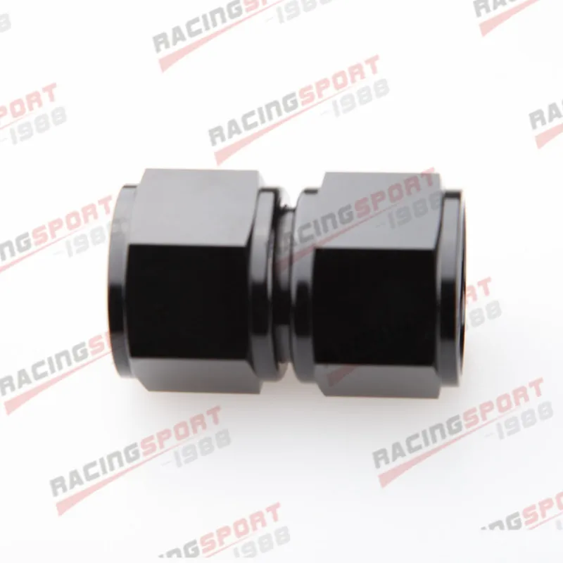 AD13003-BLACK AN-6(6AN AN6) Женский переходник с внутренней резьбой Фитинги синий адаптера переменного тока - Цвет: AD13003-BLACK