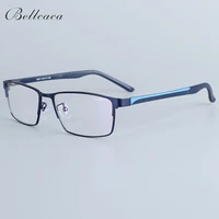 bellcaca spectacle frame men eyeglasses nerd computer optical transparent clear lens eye glasses frame for male eyewear 12017