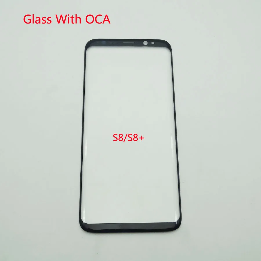 Стекло для сенсорного ЖК экрана 5 шт./лот с OCA адгезивом Samsung Galaxy s8 G950 / S8 + Plus G955