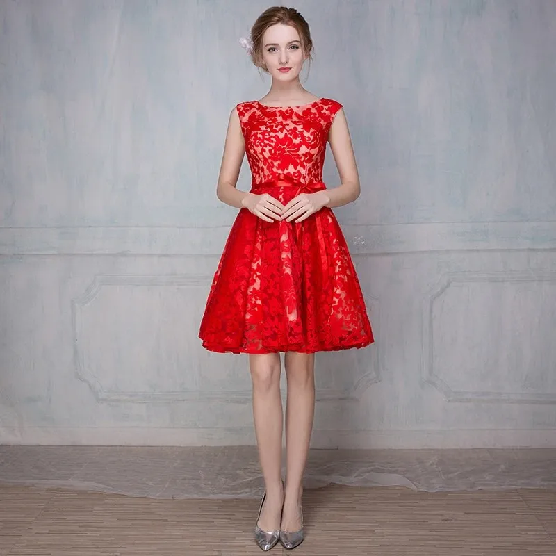 Без рукавов с глубоким вырезом Мини платье бальное Vestidos коктель Mujer Империя