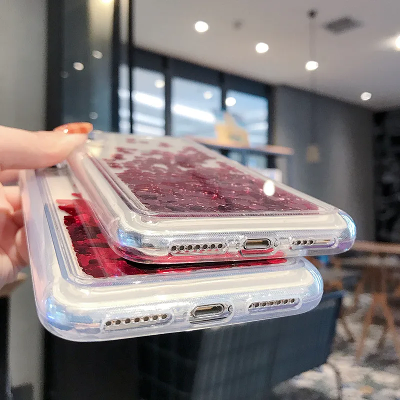 Алмазный Роскошный чехол с бусинами и блестками Звездный динамический для