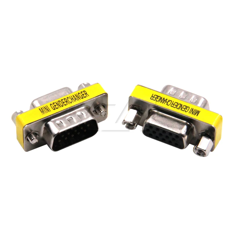 Разъем VGA/SVGA 15 контактный адаптер VGA Мама папа для мониторов HDTV проекторов