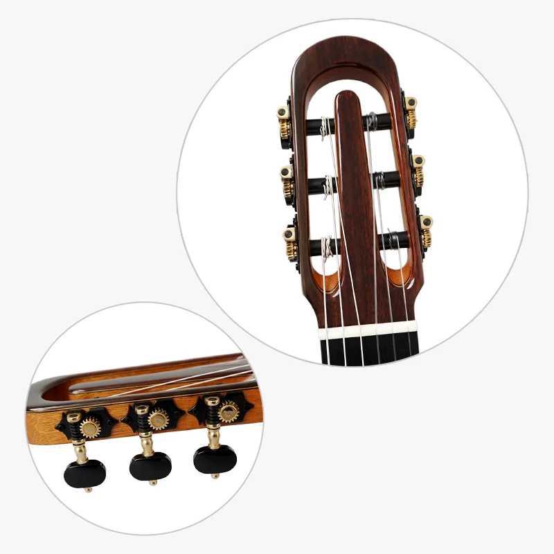 Aiersi Yulong Guo A Echoes бренд Nomex Двойной Топ прочная Классическая гитара SC03DCZ|brand guitar|guitars