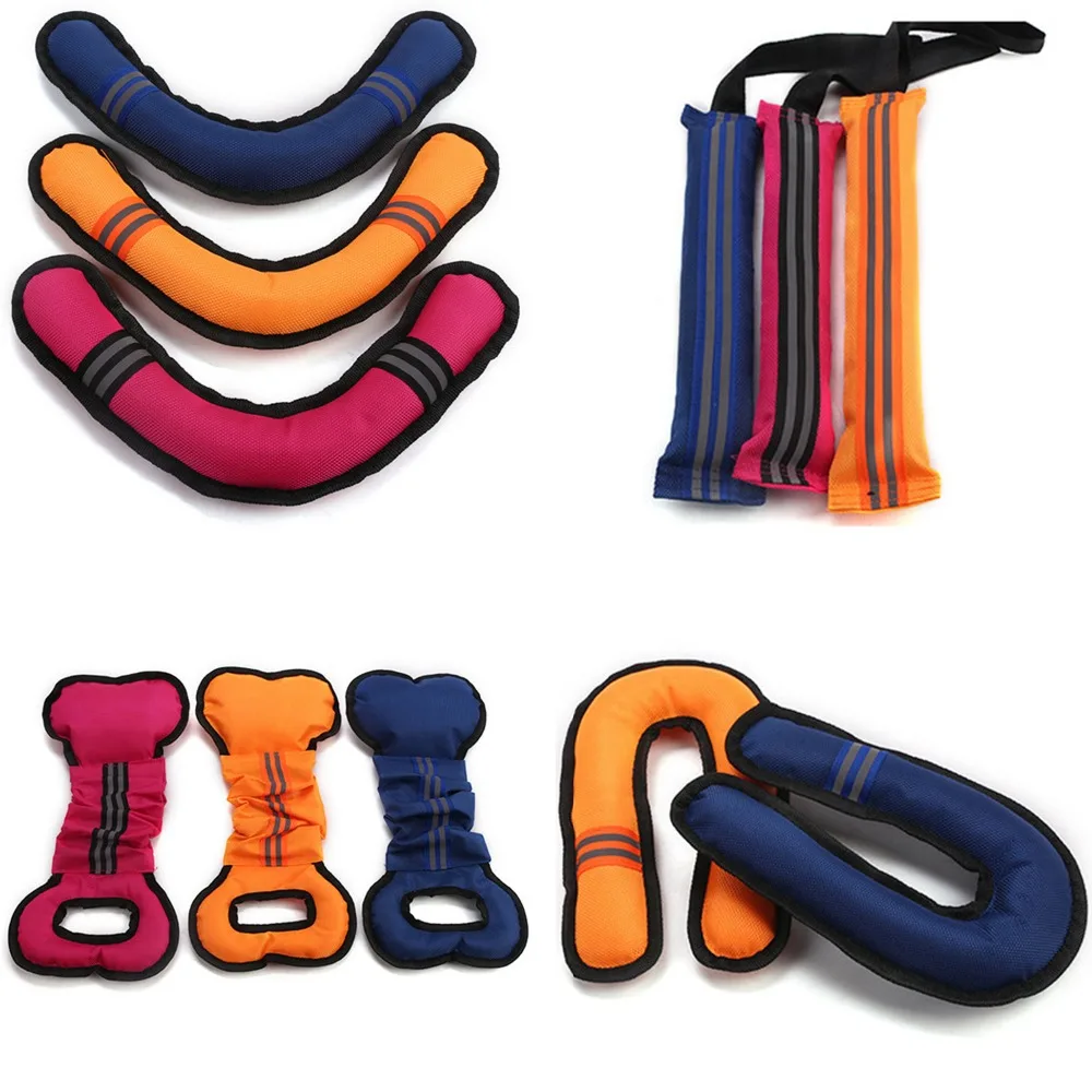 Reflective Boomerang Bite Resistant Pet Training Darts Chew Toy For Small Medium Large Dogs